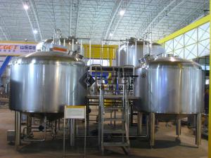 China 2000L Large Scale Beer Brewing Equipment In Hotel , Restaurant , Brewpub wholesale