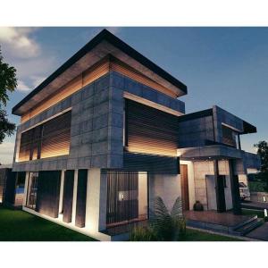 China Luxury American British Style Steel Structure Villa wholesale