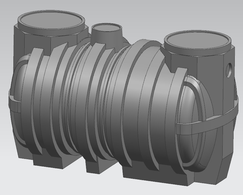 High Hardness Septic Tank Mould Aging Resistance Steel