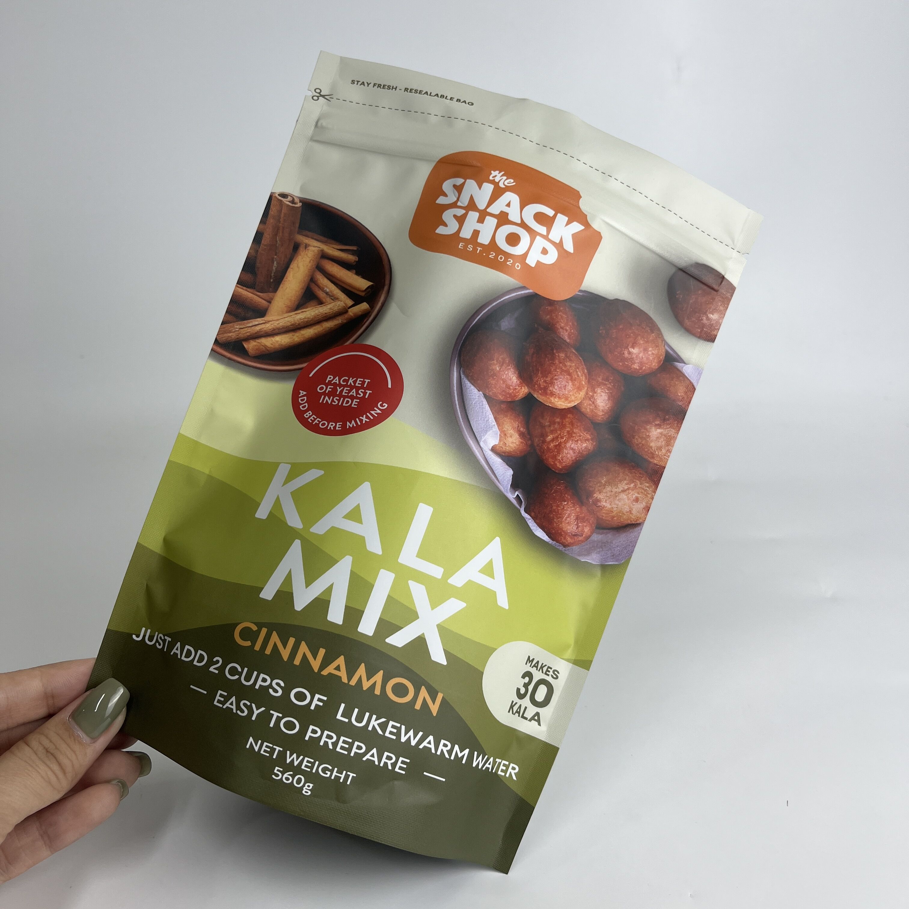 Custom Printed Food Grade Digital Printing Heat Sealing Zipper Laminating Packaging Bag