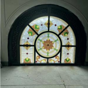 China 8mm Church Architectural Stained Glass Art Window Panels Decorative Glass Custom Pattern wholesale