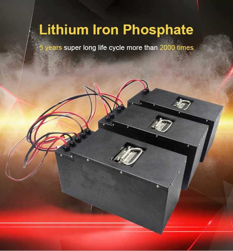 Anode 72v 40ah Lifepo4 Energy Storage Battery Pack Large Capacity