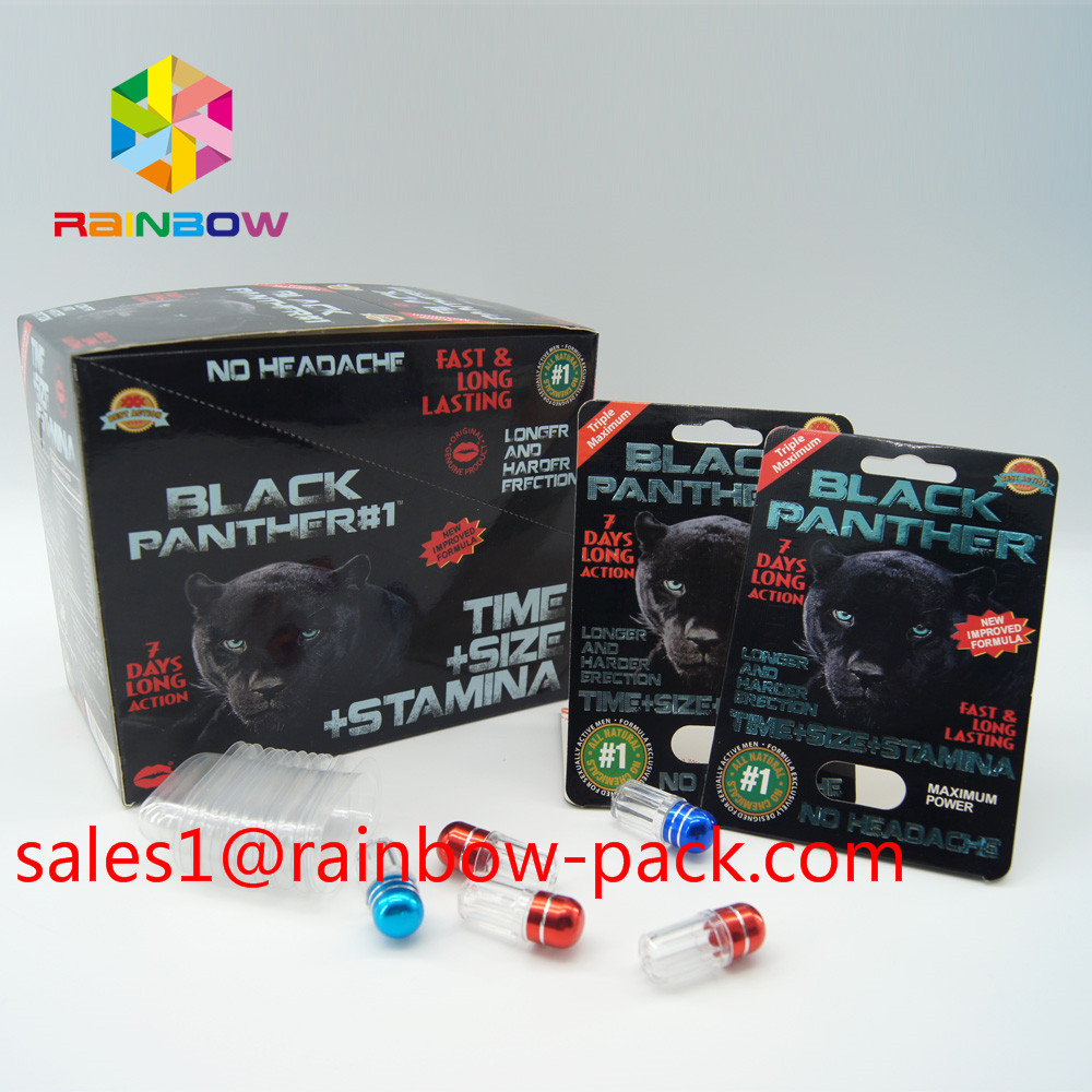 100% Biodegradable Custom White Cardboard Paper Box Best Selling Royal Honey Packaging Paper Box For Men Enhancement