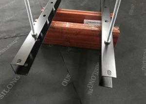 China Commercial Office Suspended Baffle Ceiling / Modern Wood Drop Ceiling Panel wholesale