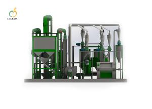 China Pneumatic Roller 60 TPD Wheat Flour Mill Plant wholesale