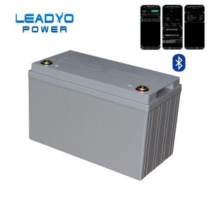 China Bluetooth 100Ah 12V Lifepo4 Battery 12 Volt Deep Cycle RV Battery wholesale