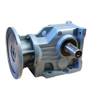 China Hard Face Helical Gear Reducer Bevel Gearmotor Gearbox Parallel Shaft K97 Series 380V wholesale