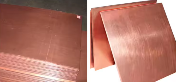 Decoration Industry 15×15 Cold Rolled Copper Sheet C10100-C72200