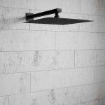 Matt Black Concealed Valve Showers Concealed Thermostatic Mixer Shower Two
