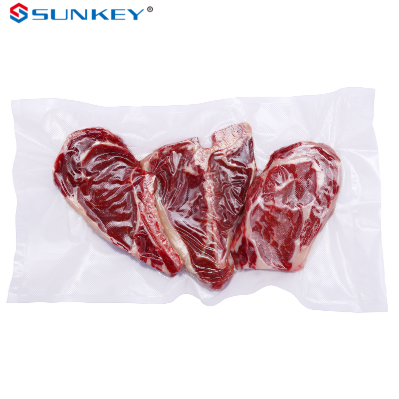 Heat Seal Transparent Chicken Frozen CPP Vacuum Sealer Bags Plastic Bag For Food