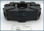 80A Excavator Hydraulic Pump Couplings Flex Coupling Rubber Black