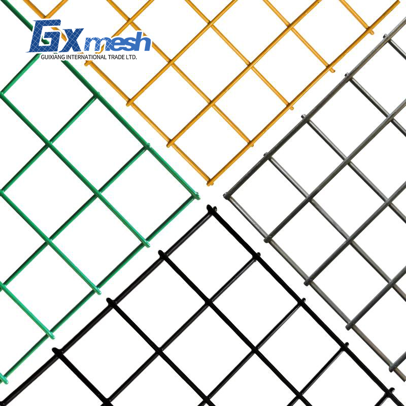 Large Stock Silver Galvanized Mesh Welded PVC Wire Mesh for Sturdy Construction