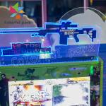 Children's Playground 22 inch alien double gun shooting games machine Coin