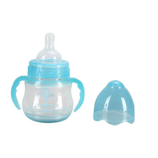Lovely Eco Friendly Baby Bottles , Silicone Thermos Baby Nursing Bottle