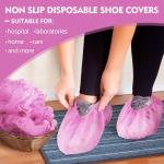 18*41cm Elastic Style Disposable Non-Woven PP/PE/CPE Shoe Cover for Dental