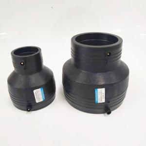 China Electrofusion HDPE Reducing Coupling 200*110mm PE100 wholesale