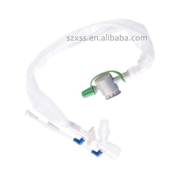 Disposable Surgical Medical Closed Sterile Y Suction Catheter Tube PVC Grade For Adults