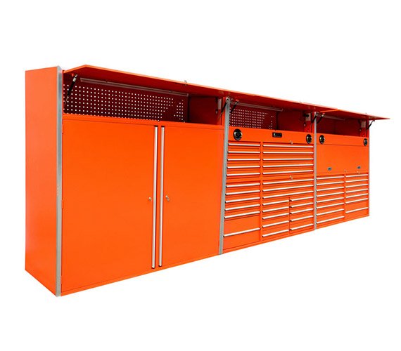 Thickened Cold Rolled Steel Cabinet for Heavy Duty Tool Storage in Manufacturing