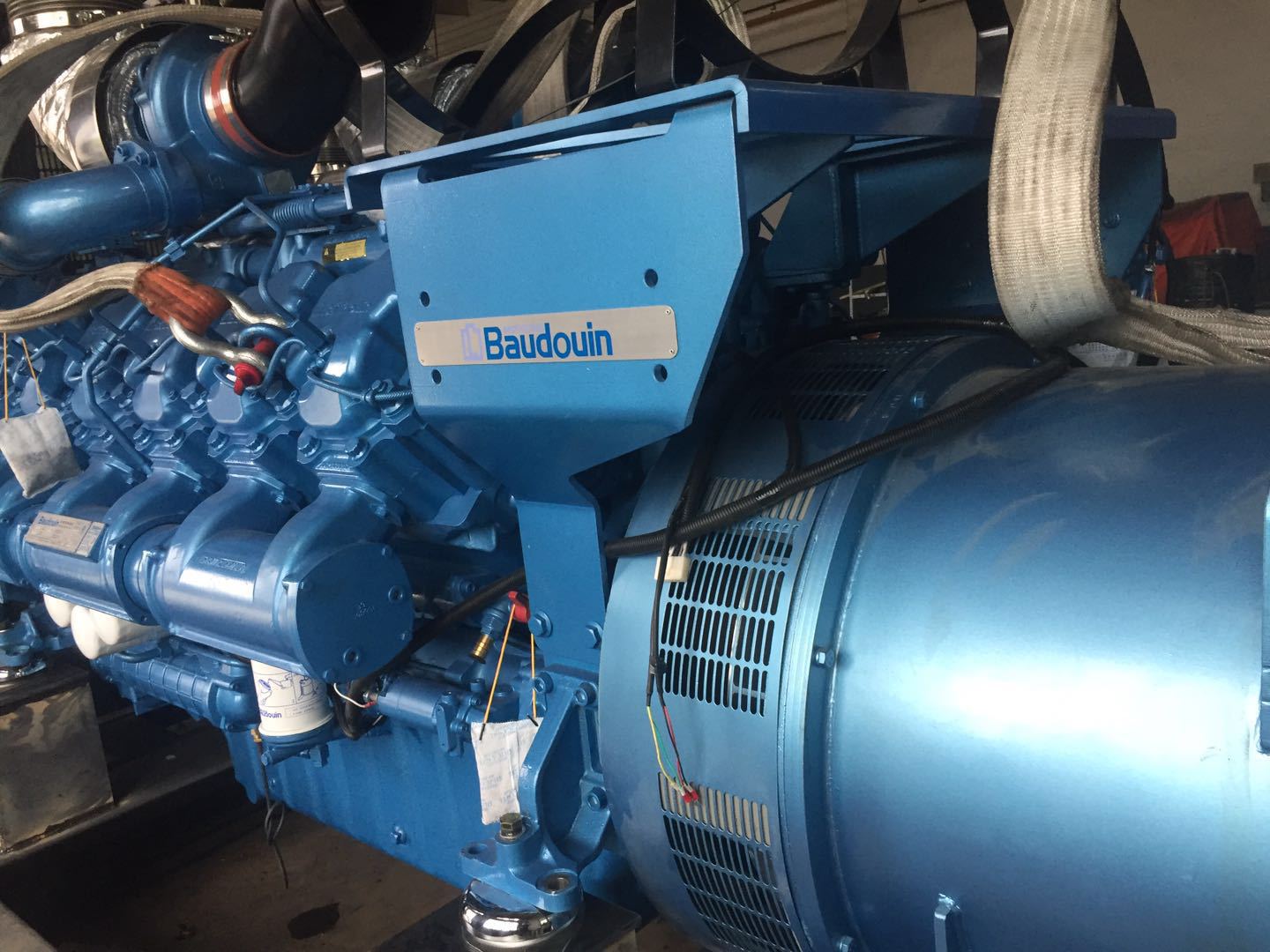 Large School Backup Emergency Power Supply 1000KW Weichai Boduan Diesel Generator Set