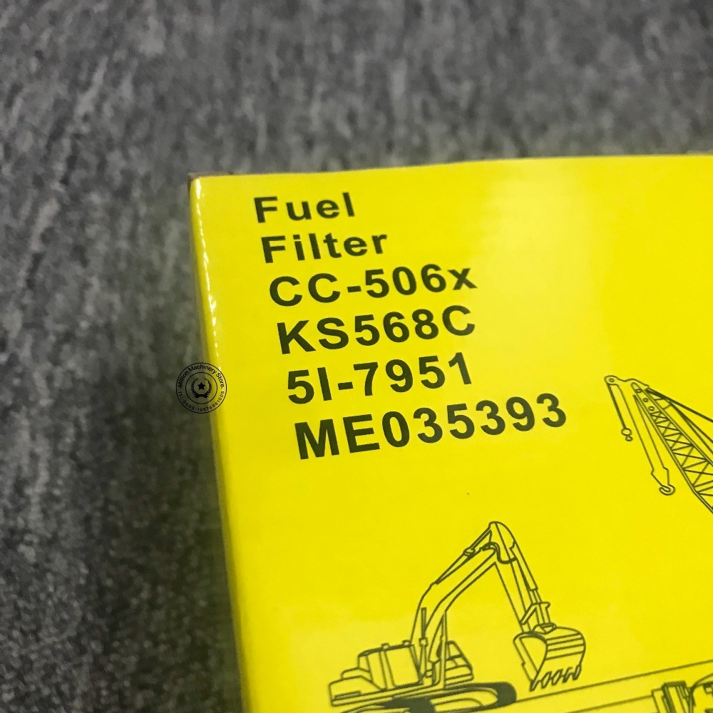 ME035393 KS568C HD820 Excavator Fuel Filter Car Accessories