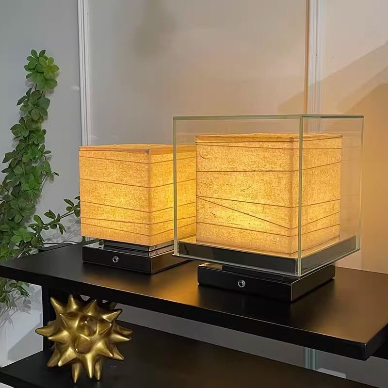 JYLIGHTING Designer Japanese minimalist living room bedroom bedside wall lamp hotel and homestay study creative atmosphere glass desk lamp Modern Wall