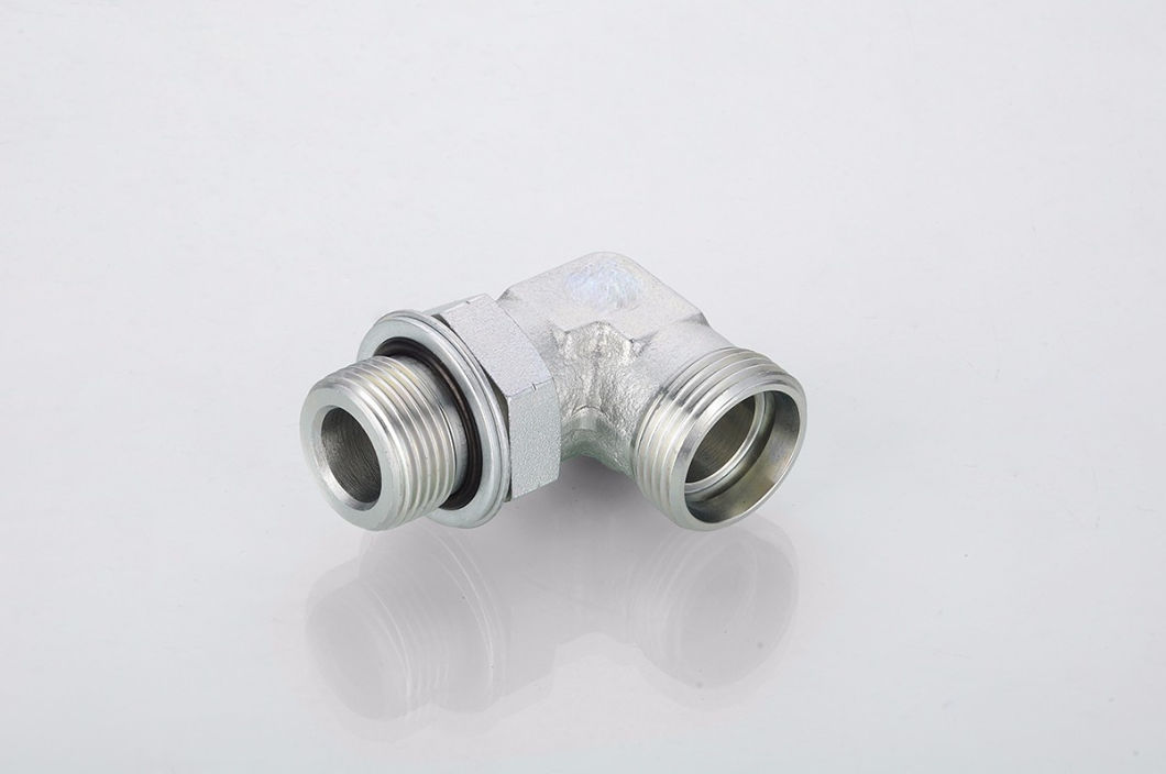 90 Degree Bsp Thread Male Adjustable Bite Type Stud End with O-Ring