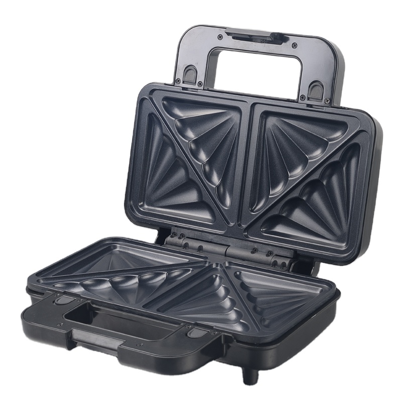 2-Slice Deep Fill Waffle Sandwich Maker Detachable BBQ Grill Non-Stick Coating For Kitchen Cooking Electric Grills Griddles