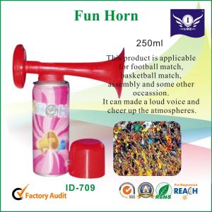 China Colored Plastic Horn For Basketball / Soccer Match 250ml , Fun Party Items wholesale