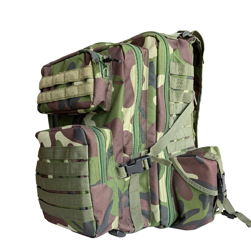 External Frame Multi-function Bag 55L Backpack for Mountaineering Training Combat Camping
