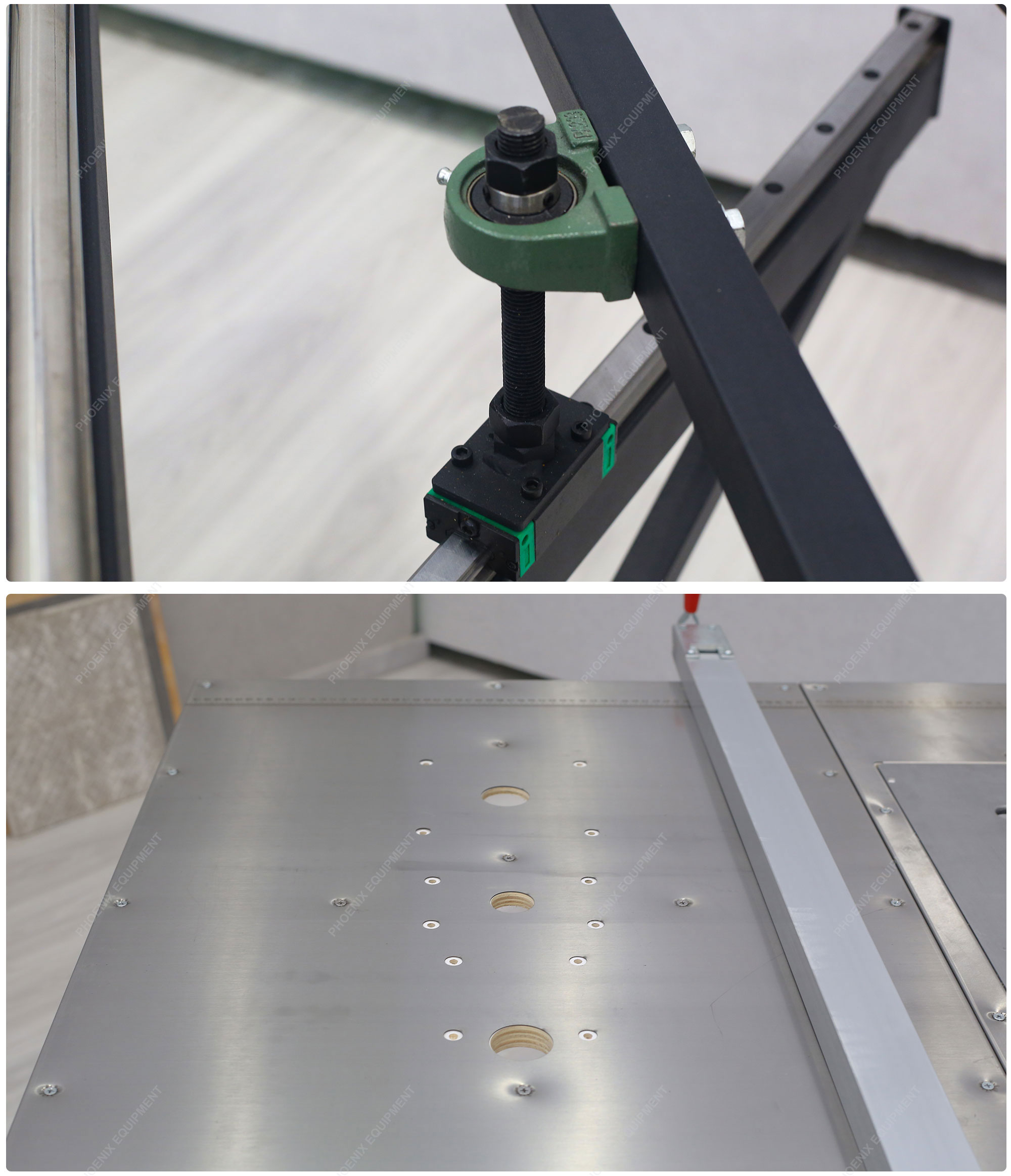 Precision Automatic Sliding Mitre Saw for Plywood Panels in Manufacturing Plants