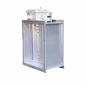 China Affordable Electro Mechanical Galvanized Steel / Stainless Steel Fire Dampers wholesale