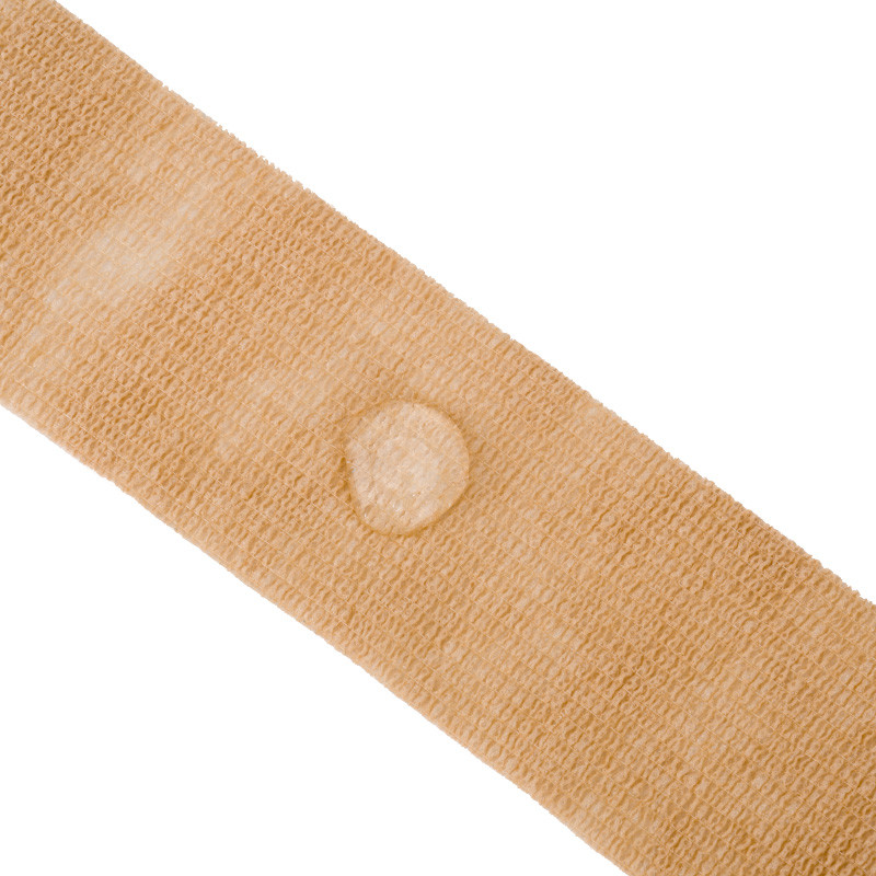 Pure Cotton Natural Rubber Self Adhesive Bandage For Emergency Rescue Water Resistant