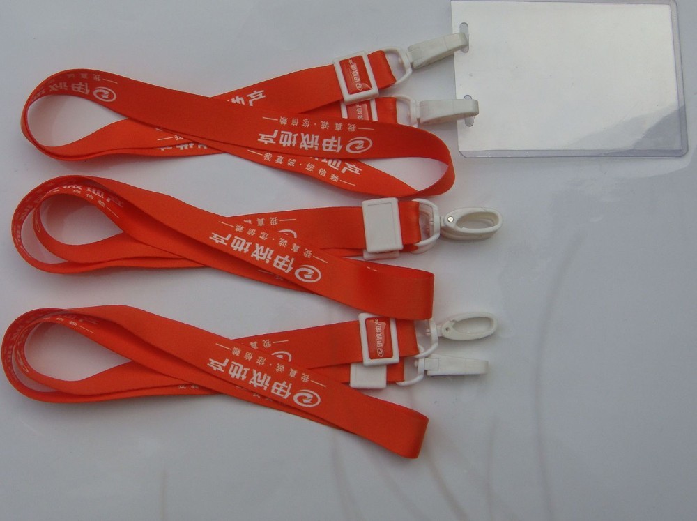 Safety Release Lanyard With Id Holder , Full Color Lanyards For Trade Show