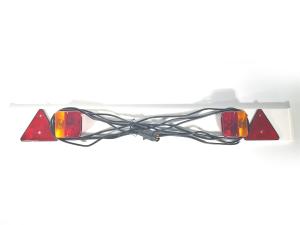 China Plastic Trailer Light Board Towing Light Board Optional Size Safety Sign wholesale