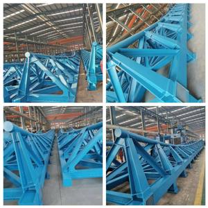 China Galvanised Steel Structure Bridge Windproof Steel Truss Pedestrian Bridge wholesale