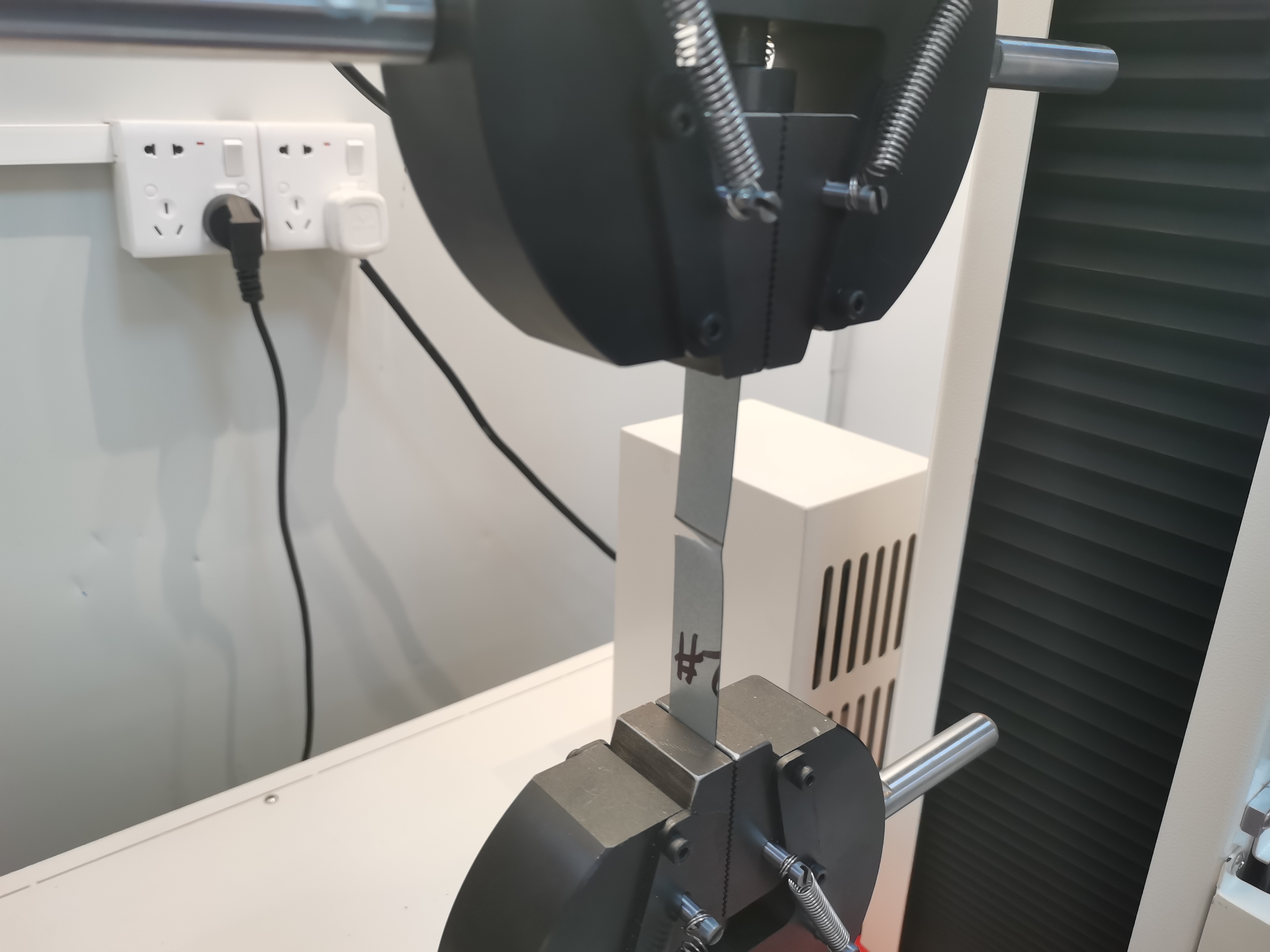 Steel Strip Laser Butt Welding Strength Tensile Testing Machine 20kn