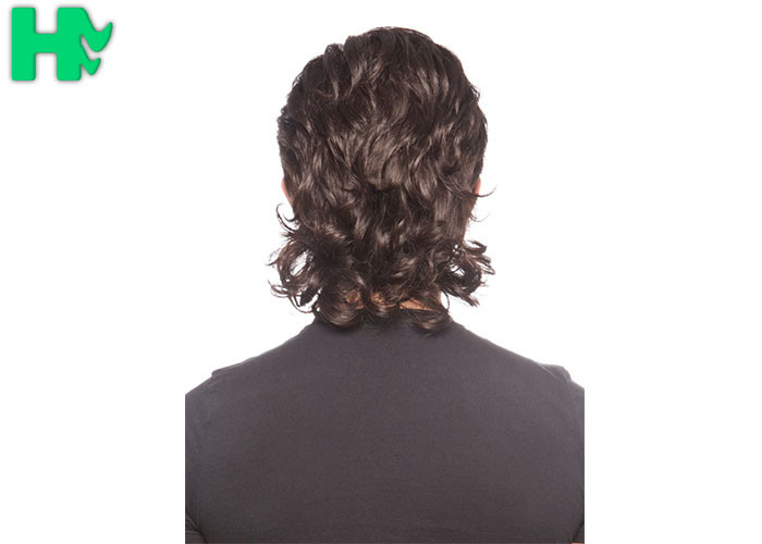 New Fashion Synthetic Short Old Man Wigs Natural Wave Headpiece Hair