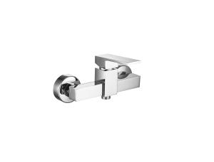 China Polished Brass Wall Mounted Shower Mixer Taps For Bathroom wholesale