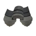 Weatherproof Grey Clay Roof Tiles 180*180mm Classic Appeal with Superior