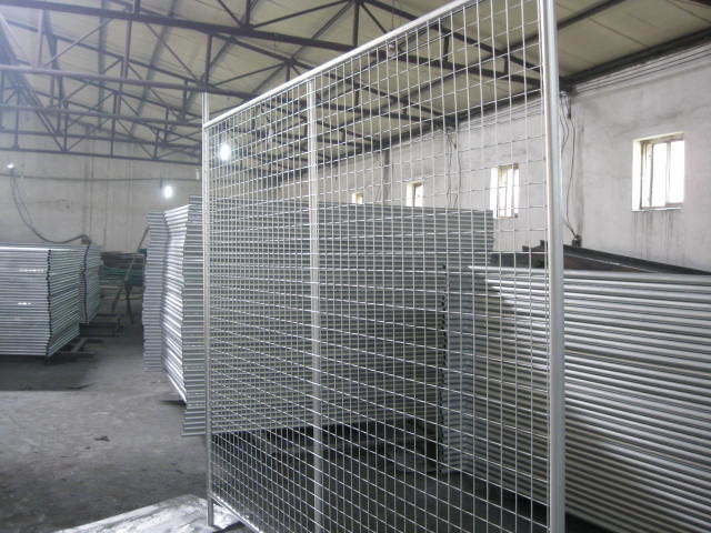 Removable Security 6ftx7ft Temporary Steel Fencing With 300g/M2 Zinc Coated