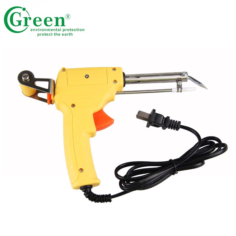 Self Feed Automatic Electric Soldering Iron Gun Plastic / Metal Material 200-450 Celsius