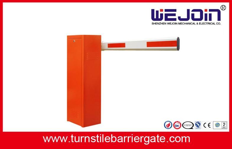 IP44 Automatic Parking Barrier , Security Boom Gate For Car Parking Management System