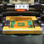 Plane Automatic Screen Printing Machine For Foundation Box 380V