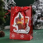 230 Gram/M2 Cookies Candies Christmas Paper Party Bags Eco Friendly