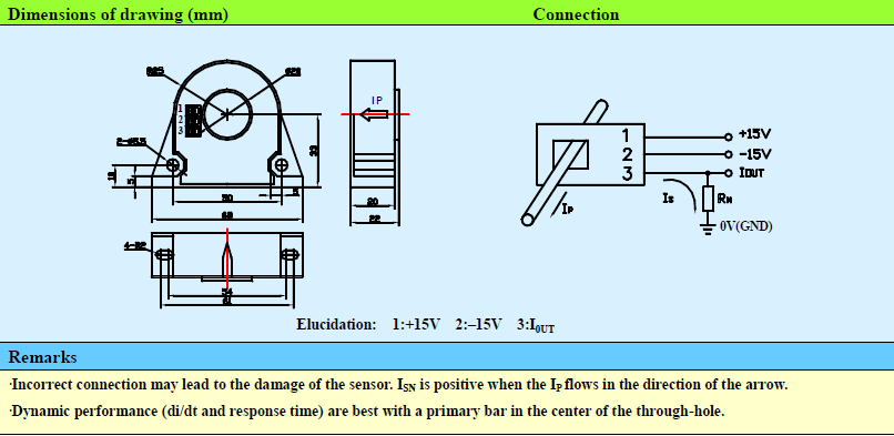 Accuracy Closed Loop Current Transducer For DC AC Pulse Current Power Supply