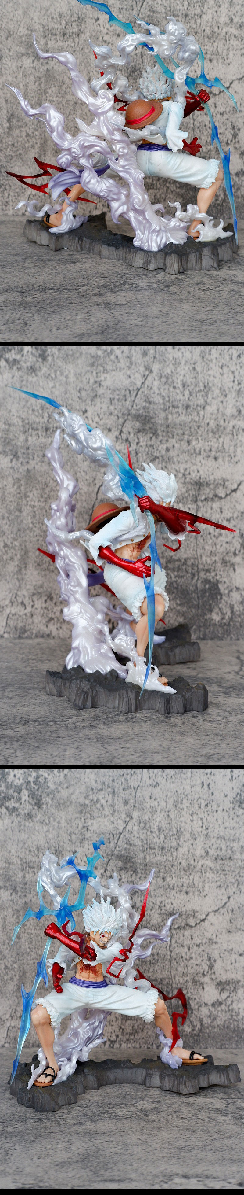 ANIME HEROES Wink Thunderbolt Nika Luffy Game Figurines Toys Series Movable Inter