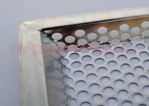 China 18x26 Inch Wire Mesh Tray Oven Baking Pan Tray Perforated Big Size wholesale