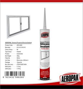 China Marble Natural Silicone Sealant , 300ml Quick Drying Heat Resistant Sealant wholesale