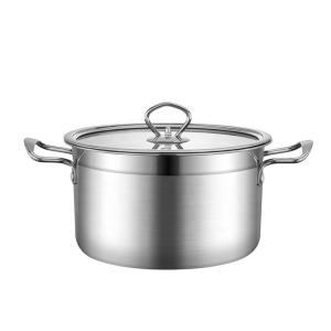 China Mirror Polished Stock Pot Induction Soup Pot For Cooking wholesale
