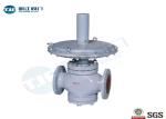Self Operated Steam Pressure Regulator Valve ANSI Class 600 With Flange RF Ends